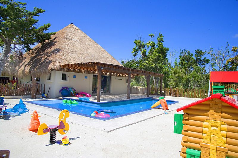 Occidental At Xcaret Destination Ξενοδοχείο Xcaret Park Εξωτερικό φωτογραφία Playground at the resort
